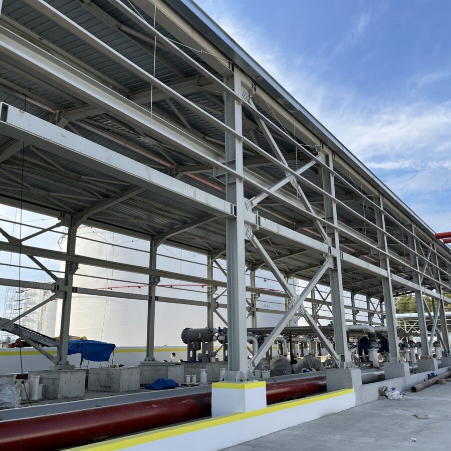 Antalya Havalimanı Yakıt Çiftliği Çelik Binalar