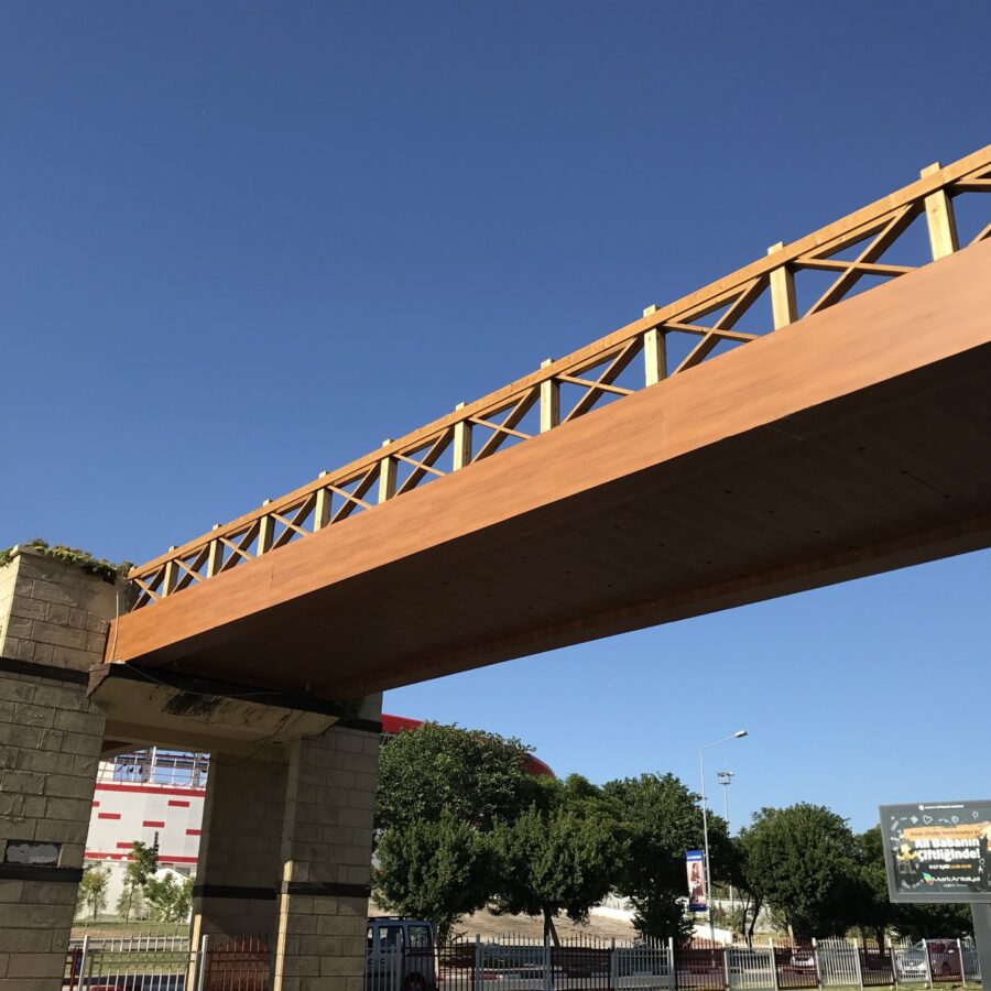 Memak İnşaat Yaya Üst Geçit Köprü